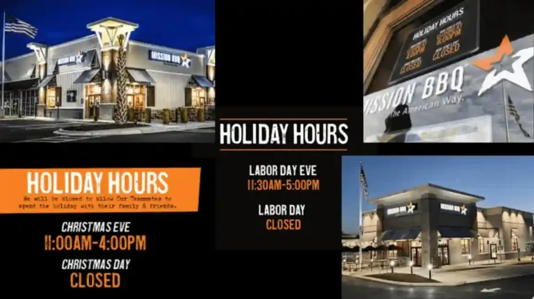 Mission BBQ Hours